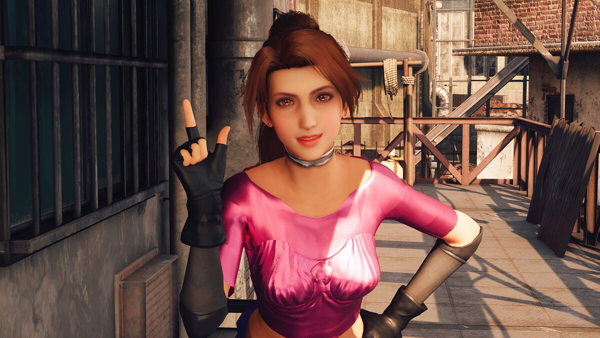 Final Fantasy VII Remake — Hot Pink Jessie