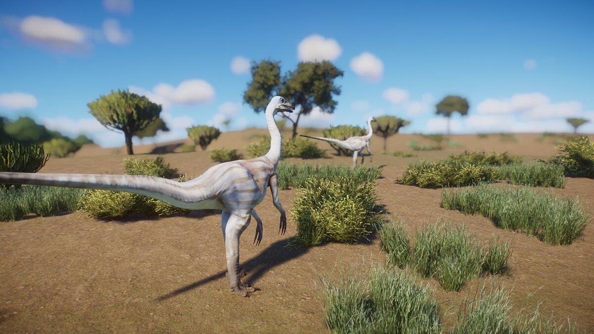 Planet Zoo — New species - struthiomimus