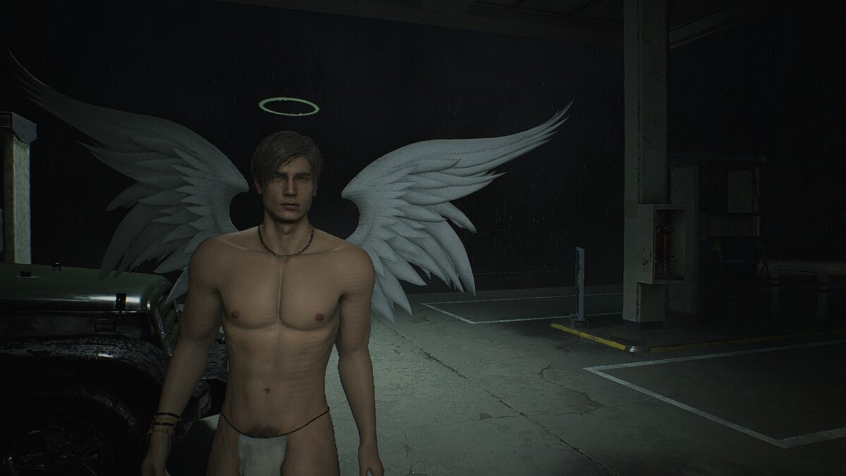 Resident Evil 2 — Leon sexy angel