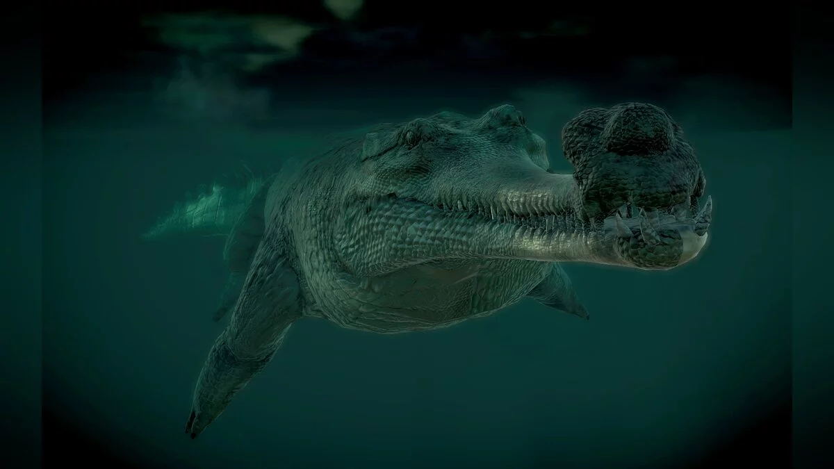 Jurassic World Evolution 2 — Gavial indio - reemplazo de Tylosaurus