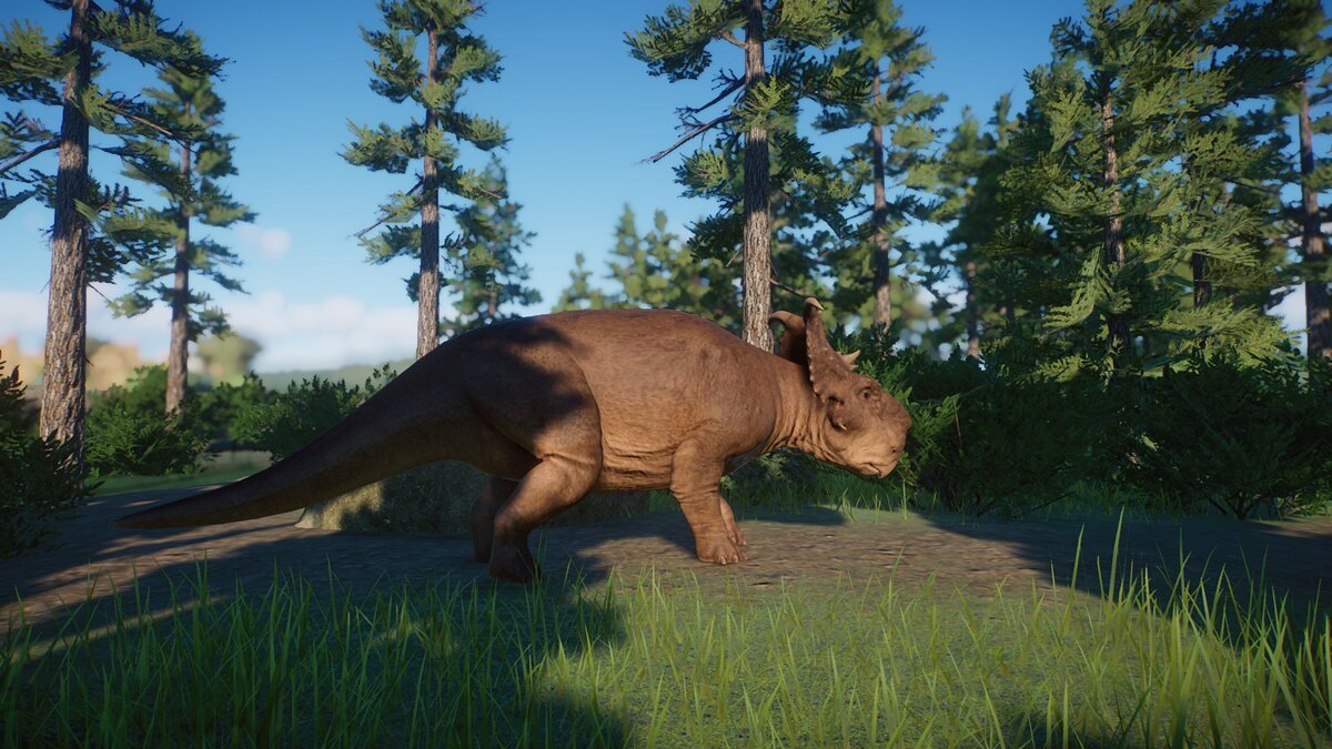 Planet Zoo — New species - pachyrhinosaurs