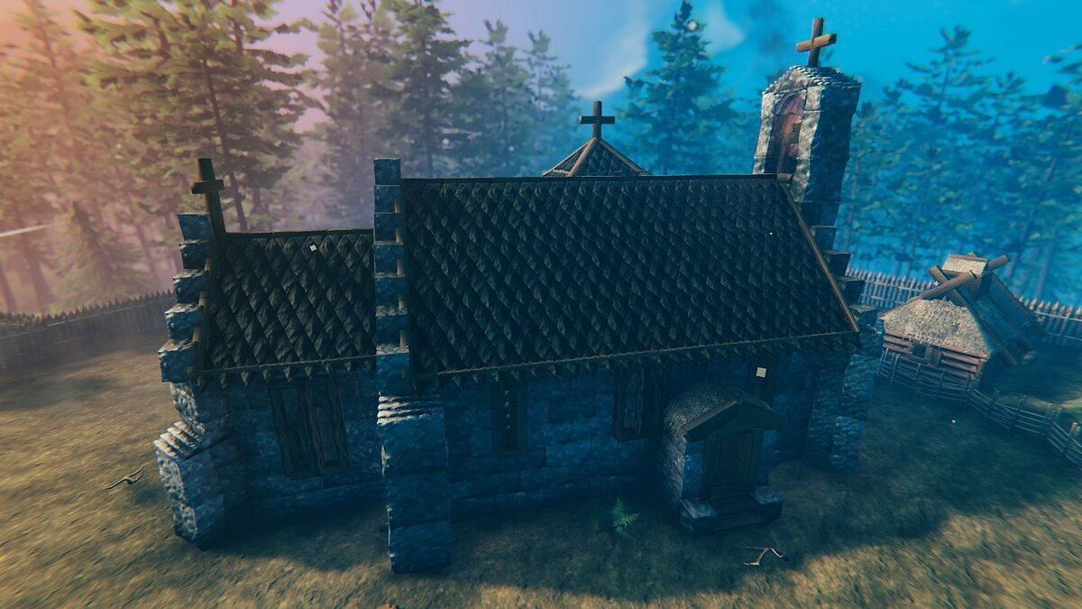 Valheim — Medieval church