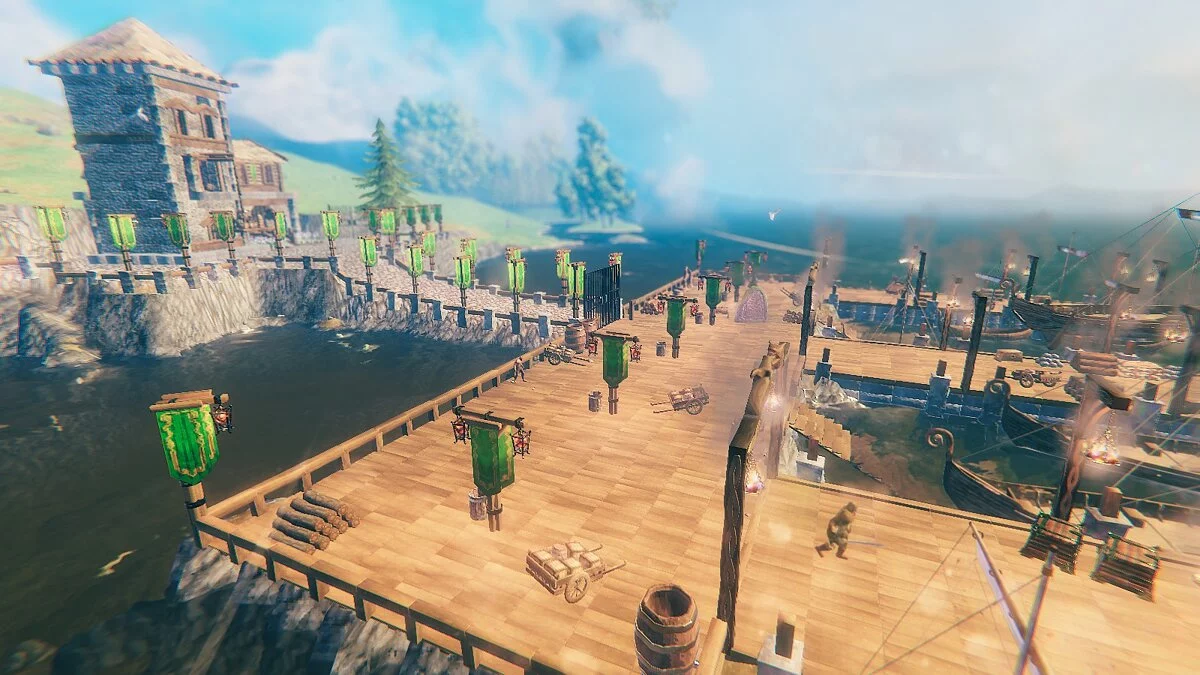 Valheim — Город Гладсхейм