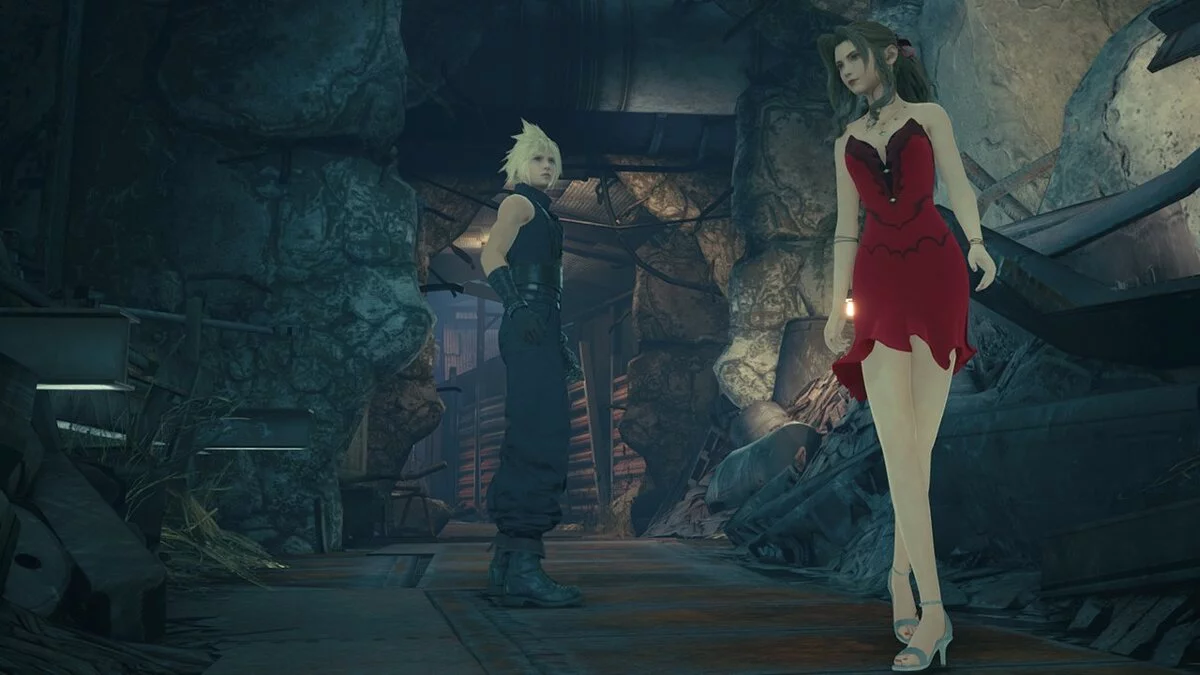 Final Fantasy VII Remake — Короткое сексуальное платье Айрис