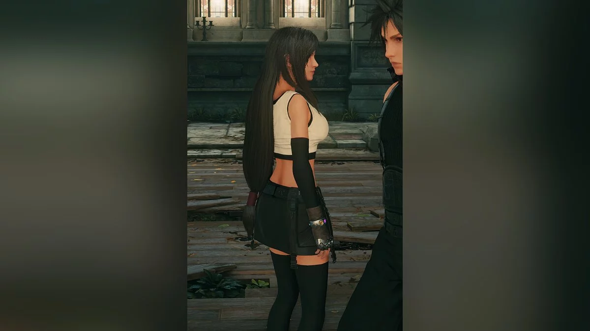 Final Fantasy VII Remake — Удаления подтяжек Тифы