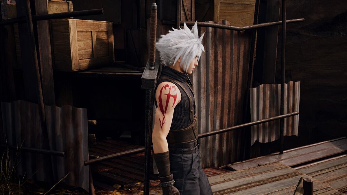 Final Fantasy VII Remake — Tattoo "Order of the Sword"