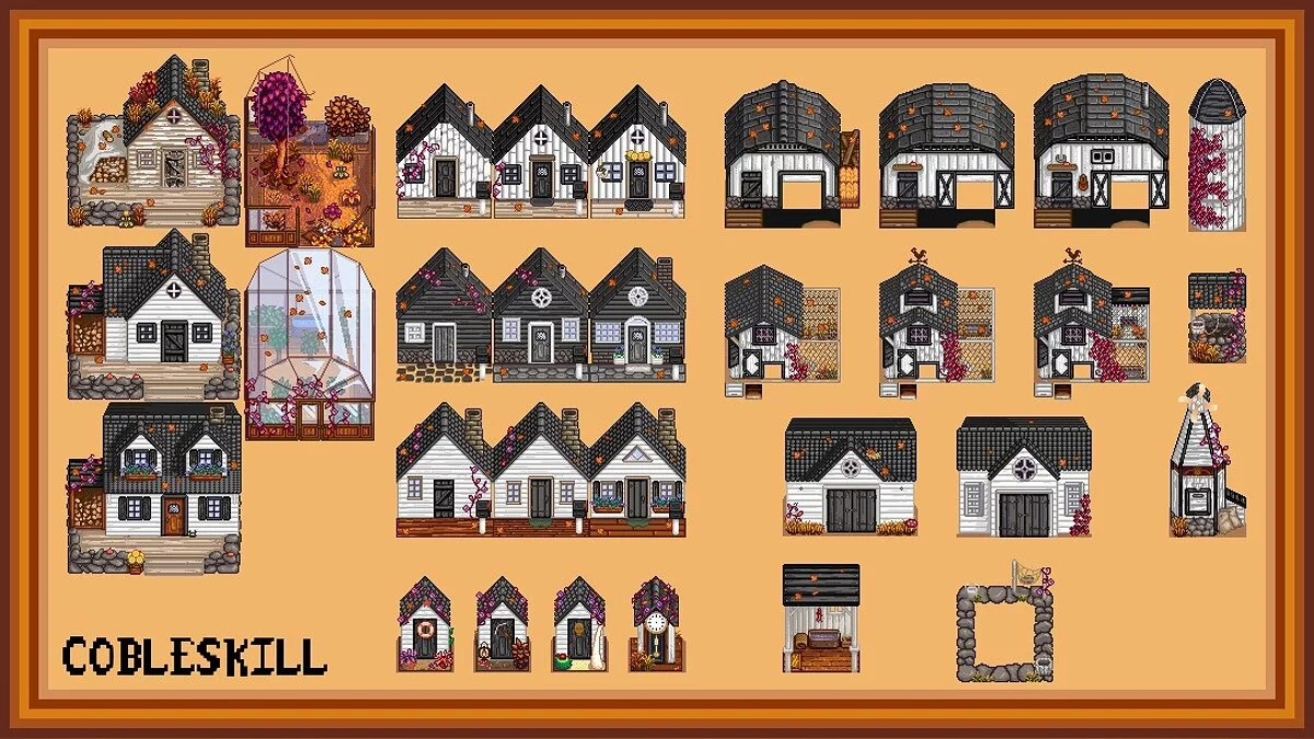 Stardew Valley — Hudson Valley Buildings - Complete Pack — Новые постройки