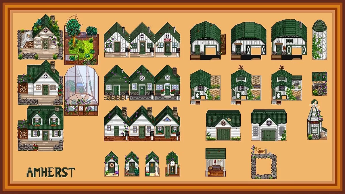 Stardew Valley — Hudson Valley Buildings - Complete Pack — Новые постройки