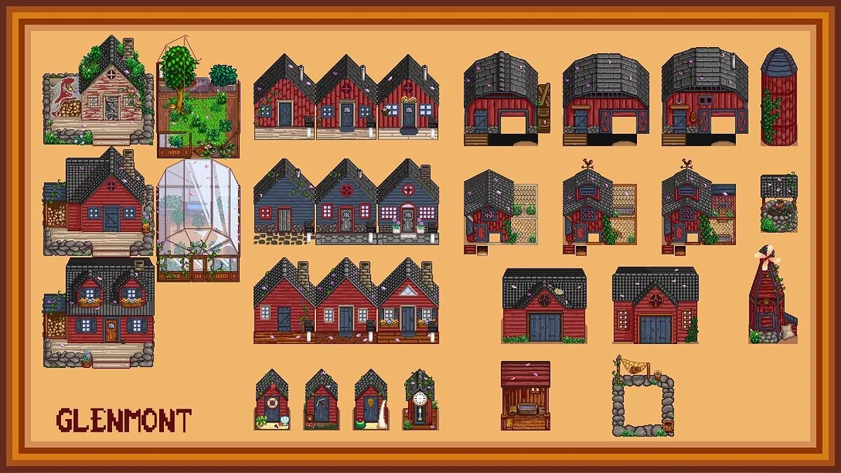 Stardew Valley — Hudson Valley Buildings - Complete Pack — Новые постройки