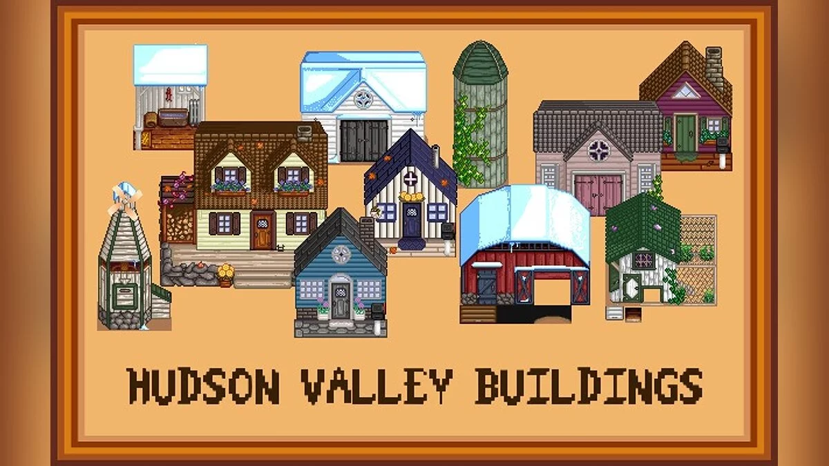 Stardew Valley — Hudson Valley Buildings - Complete Pack - New Buildings