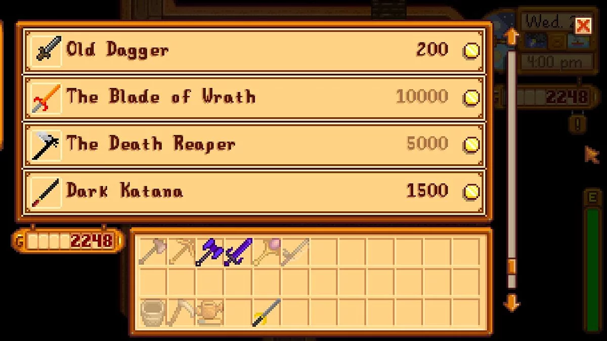 Stardew Valley — Більша зброя