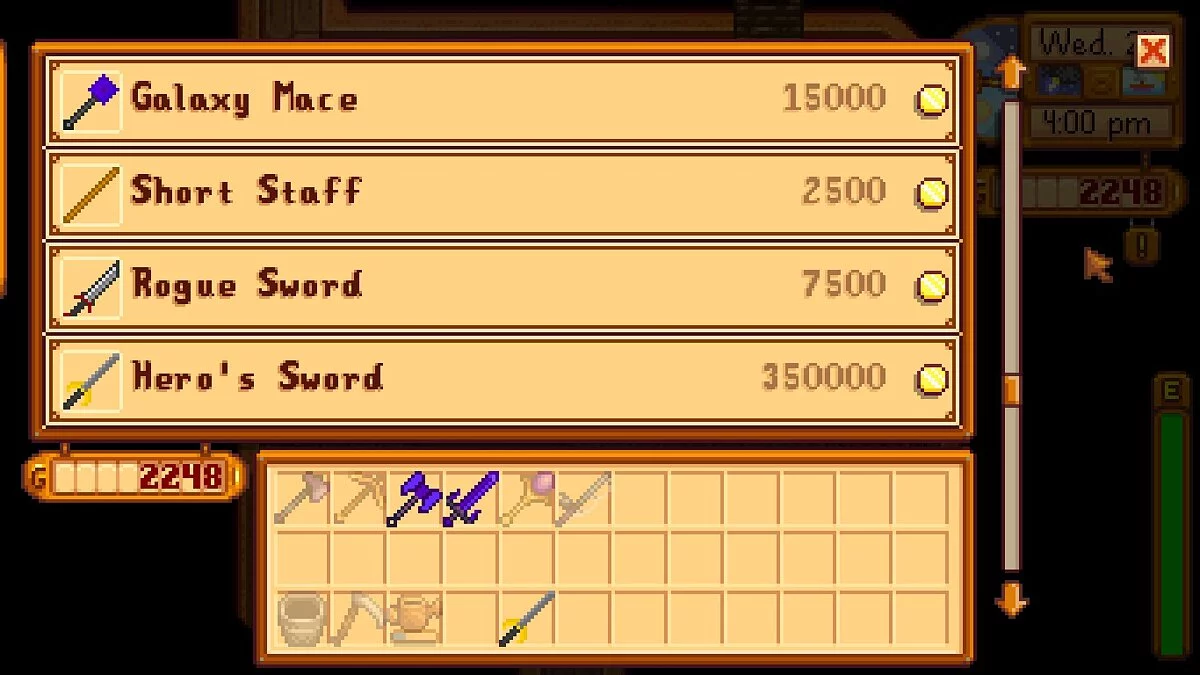 Stardew Valley — Більша зброя