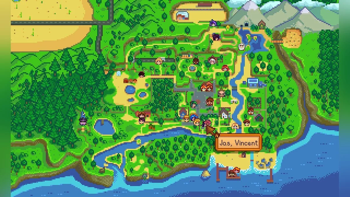 Stardew Valley — Ubicaciones del mapa SPC