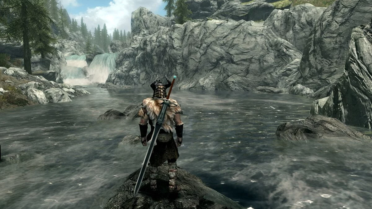 The Elder Scrolls 5: Skyrim Legendary Edition — Sword "Dragon Storm"