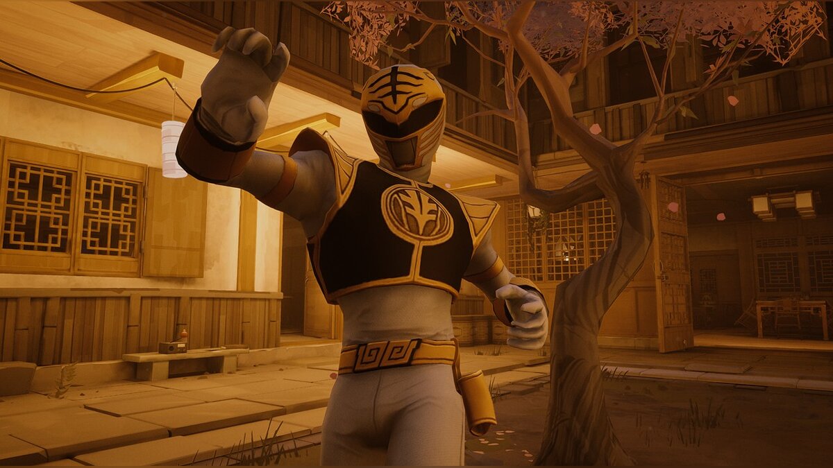 Sifu — White Ranger from the TV series "Power Rangers"