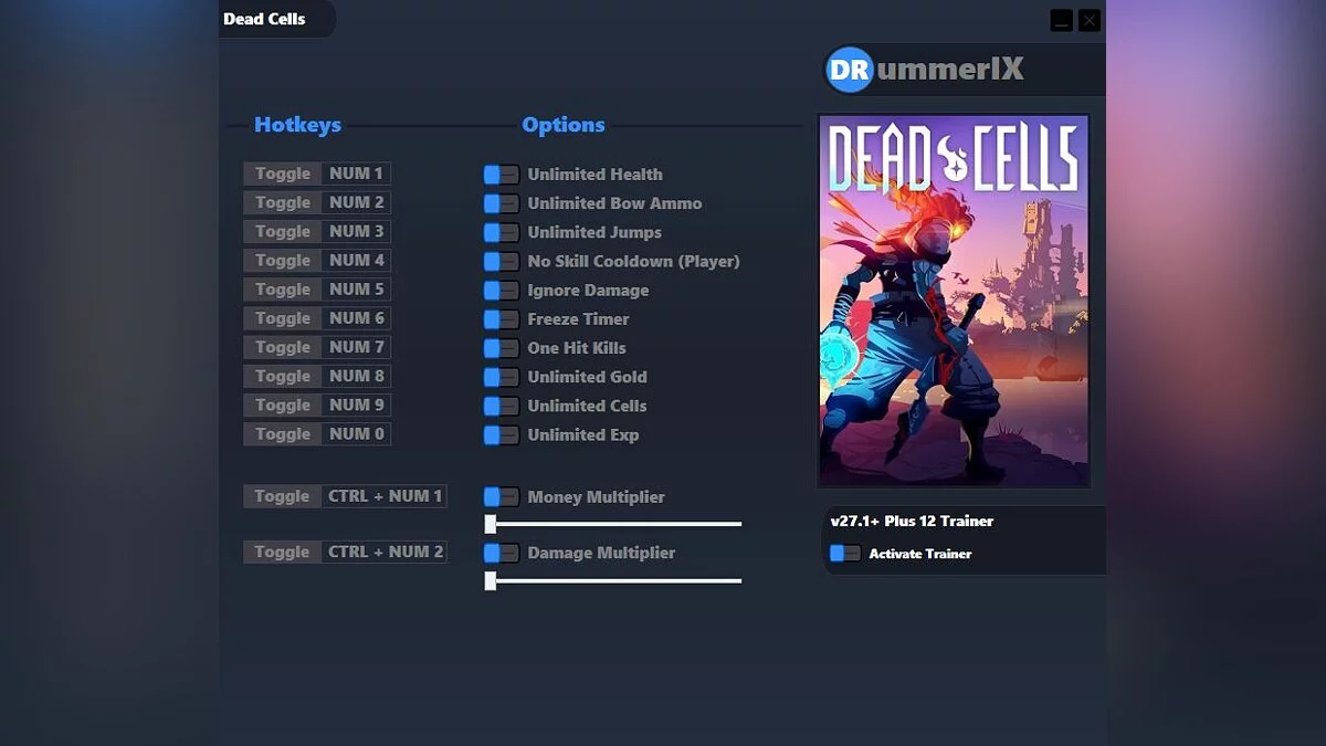 Dead Cells — Trainer (+12) [Game Version: v27.1+]