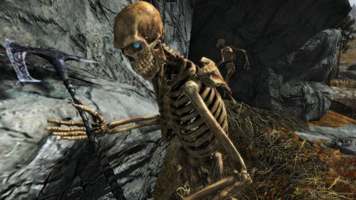 Elder Scrolls 5: Skyrim Special Edition — New skeletons