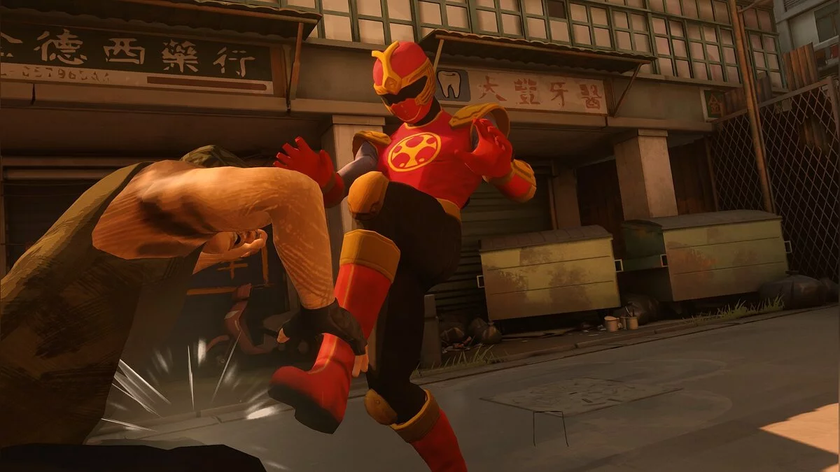 Sifu — Багровый рейнджер из сериала «Могучие рейнджеры»