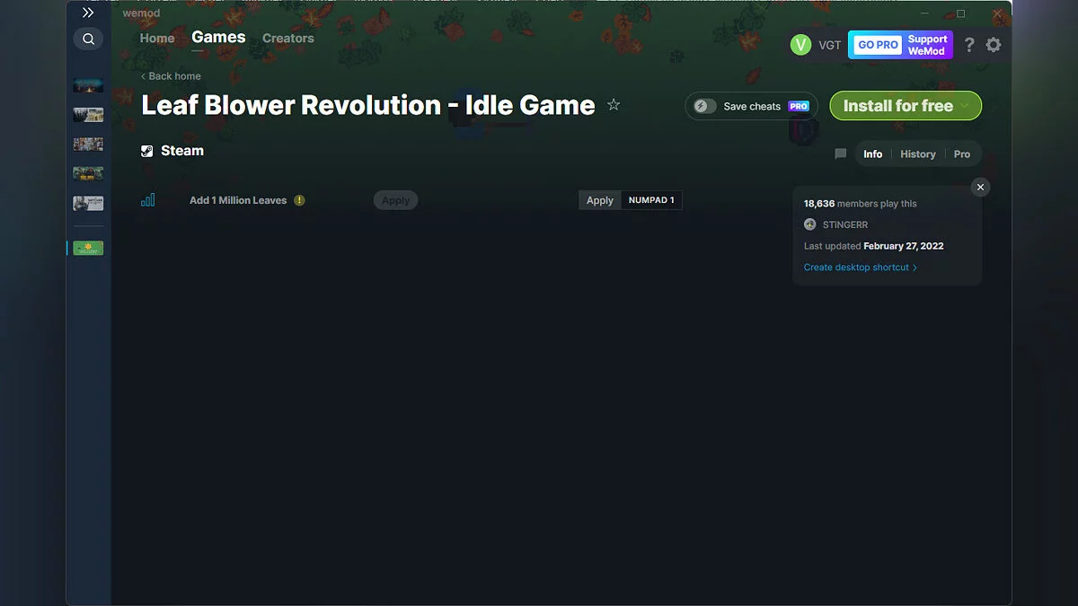 Leaf Blower Revolution — Трейнер (+1) от 27.02.2022 [WeMod]