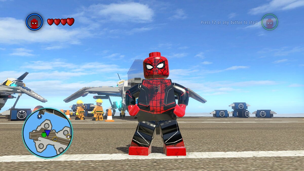 LEGO Marvel Super Heroes — Spider-Man in a damaged suit