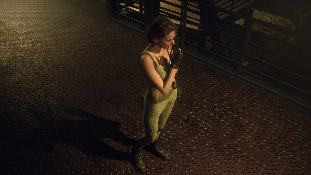 Resident Evil 3 — Джилл фитнес-полицейский