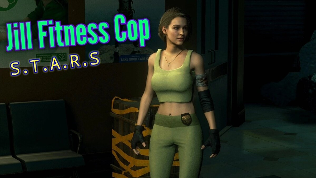 Resident Evil 3 — Jill the fitness cop