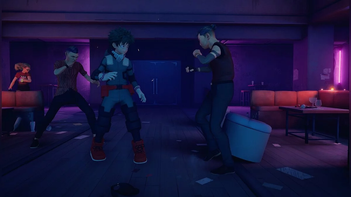 Sifu — Мидория (с физикой капюшона)