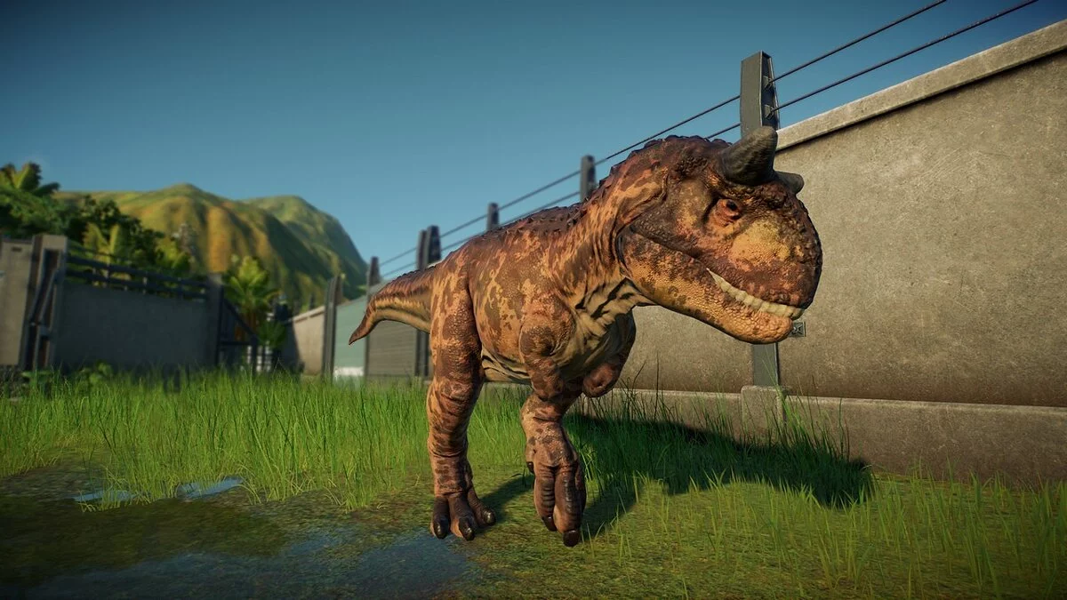 Jurassic World Evolution 2 — Peluche Carnotaurus