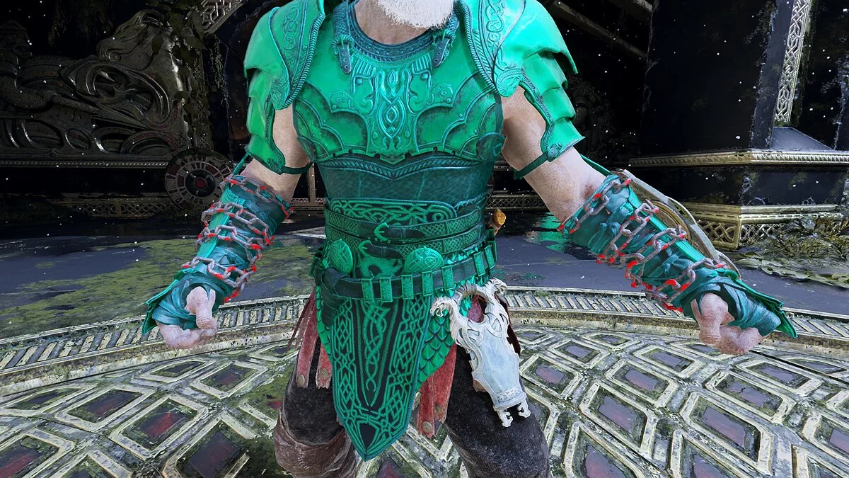 God of War — Перефарбування броні Валькірії