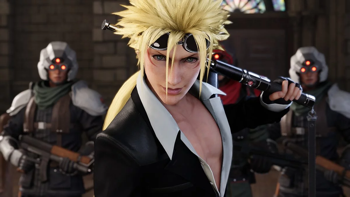 Final Fantasy VII Remake — Reno dyes his hair