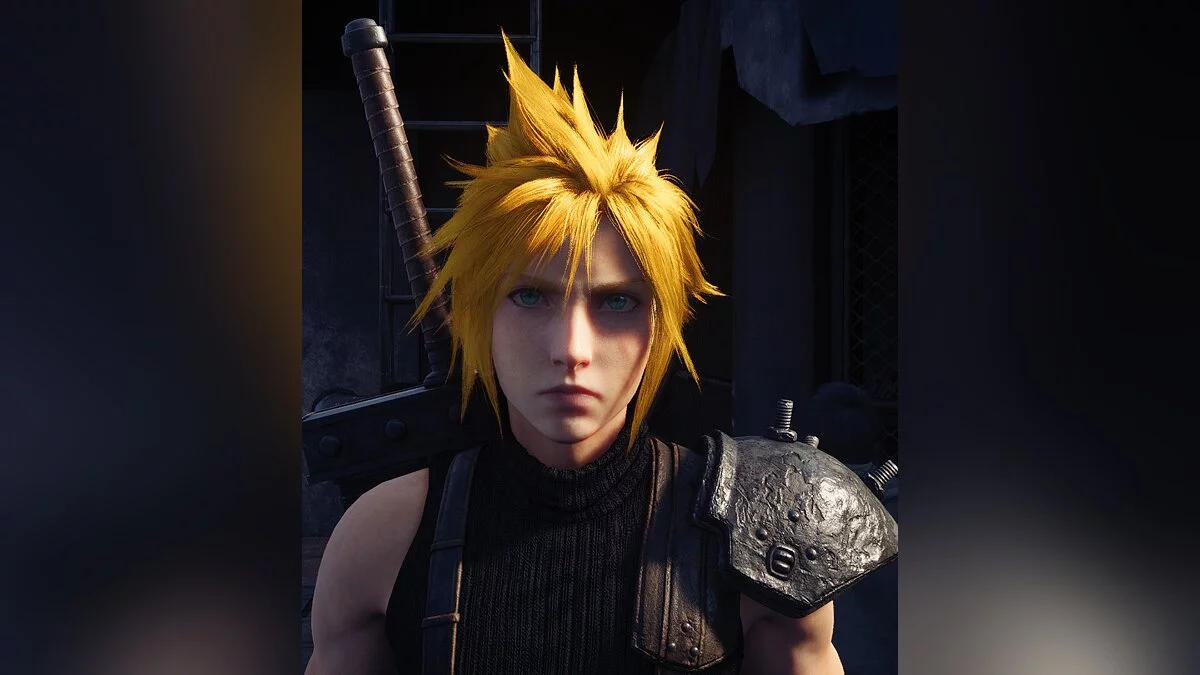 Final Fantasy VII Remake — Claude's yellow hair