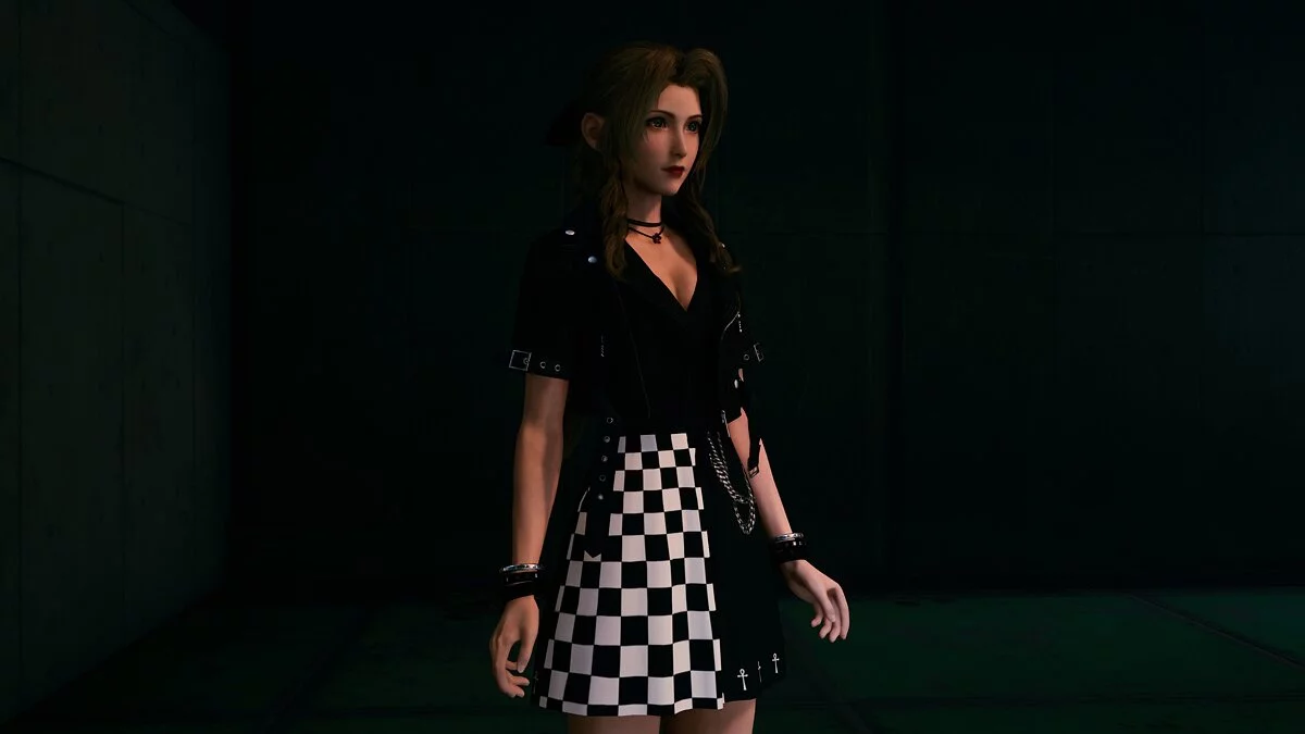 Final Fantasy VII Remake — Iris al estilo heavy metal