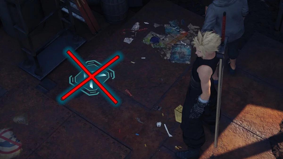 Final Fantasy VII Remake — Removing direction hints