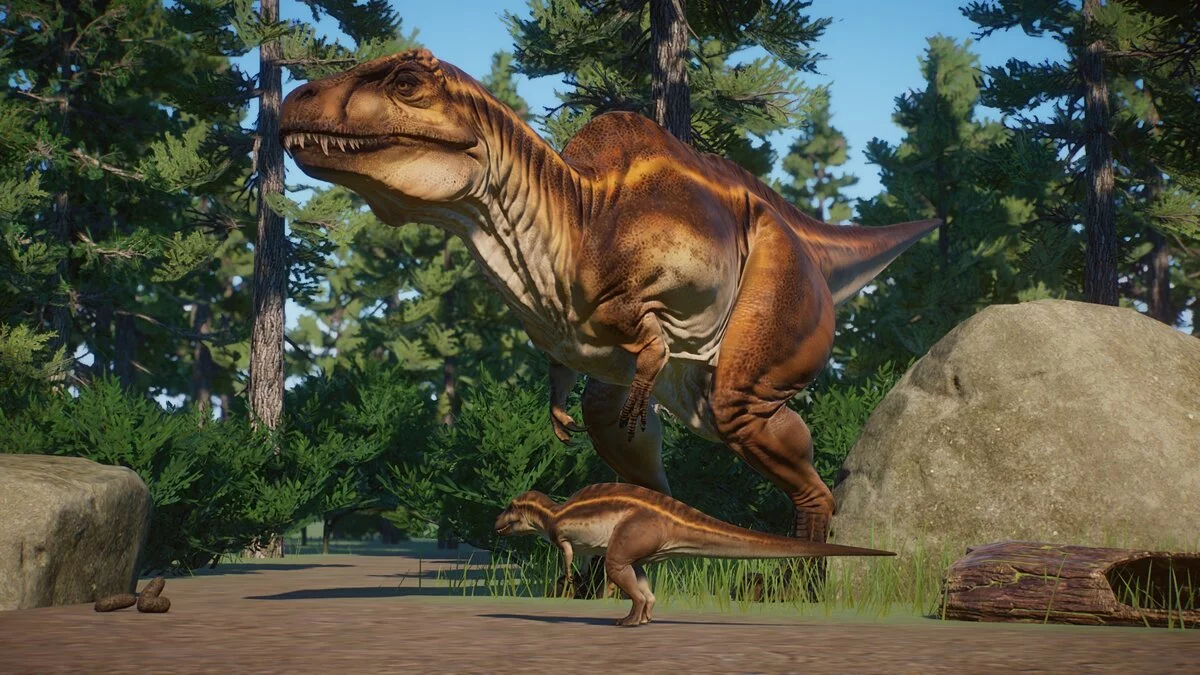 Planet Zoo — Новые виды — акрокантозавры