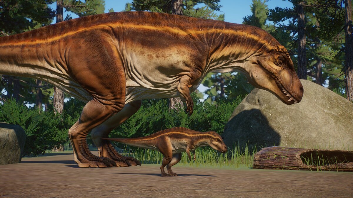 Planet Zoo — New species - acrocanthosaurs