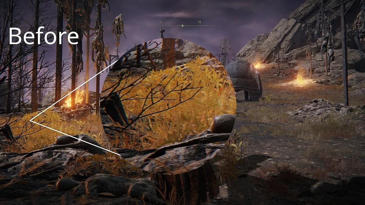 Elden Ring — Отключение хроматической аберрации