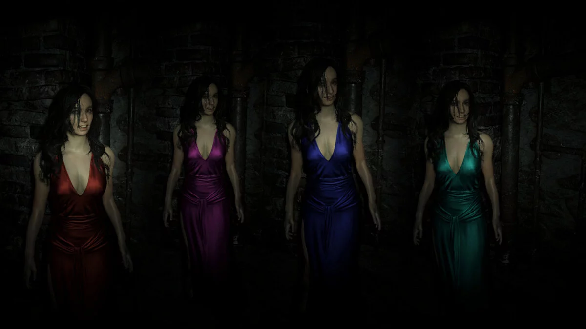 Resident Evil 7 Biohazard — Вечернее платье для Мии