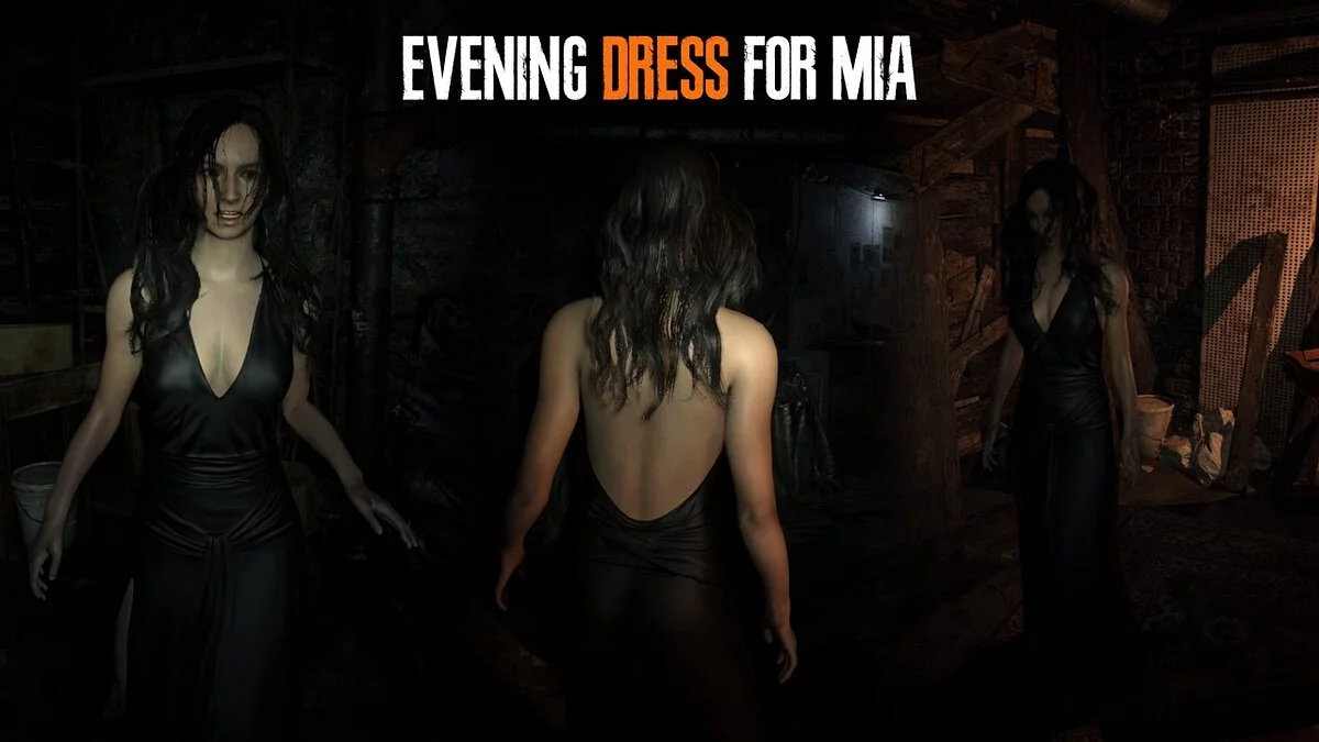 Resident Evil 7 Biohazard — Evening dress for Mia