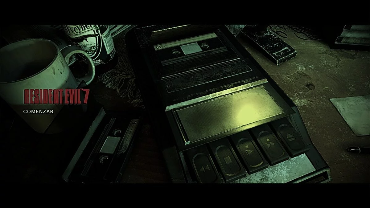 Resident Evil 7 Biohazard — Класичний стиль логотипу