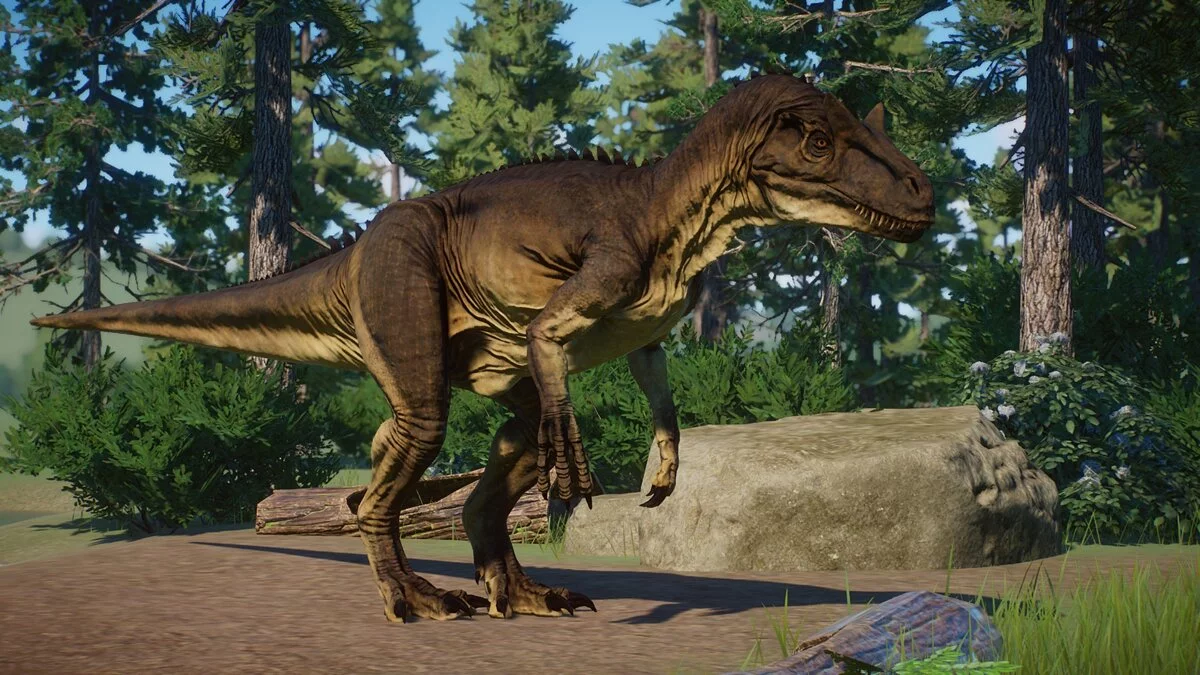 Planet Zoo — New species - allosaurus