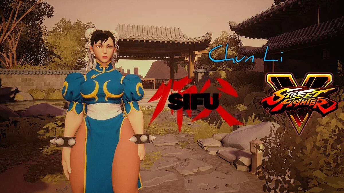 Sifu — Chun Li from the game Street Fighter 5