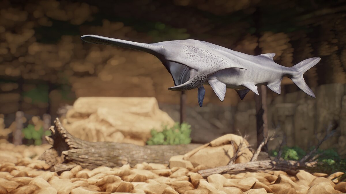 Planet Zoo — American paddlefish - new species