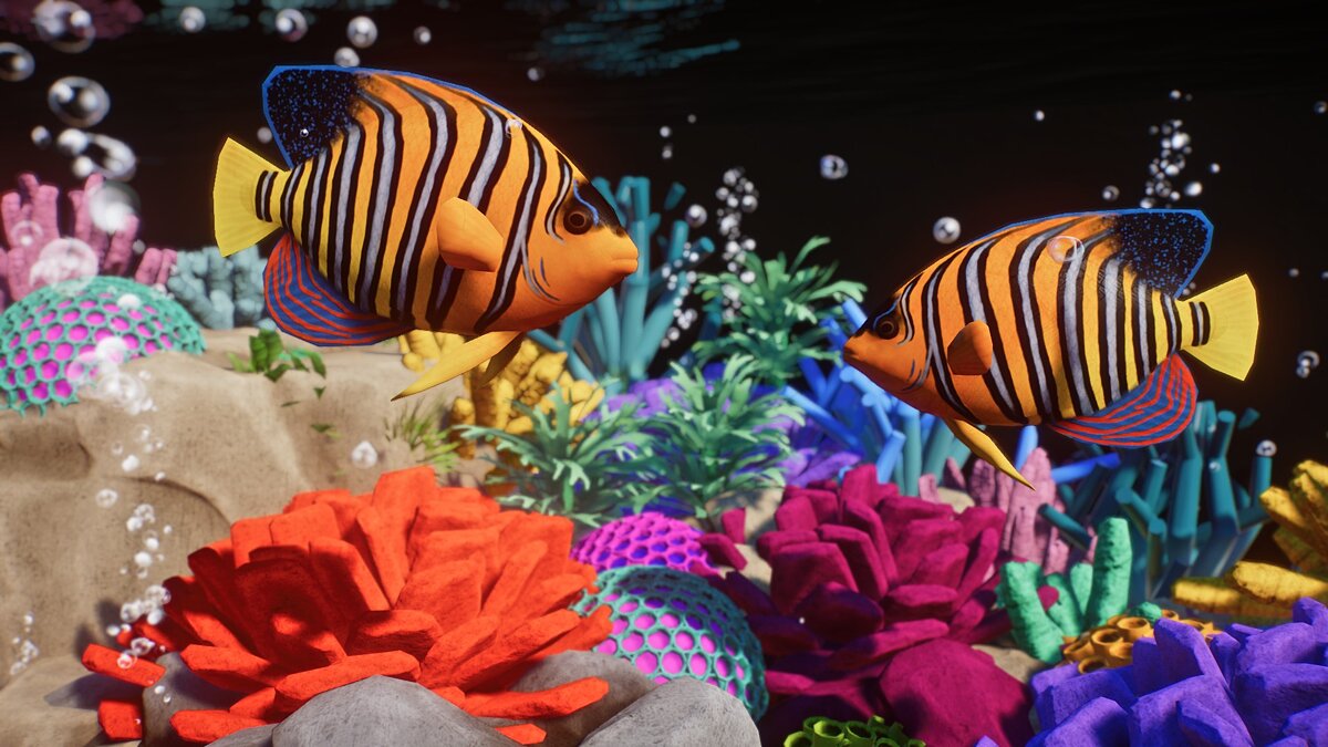 Planet Zoo — New species - king angelfish