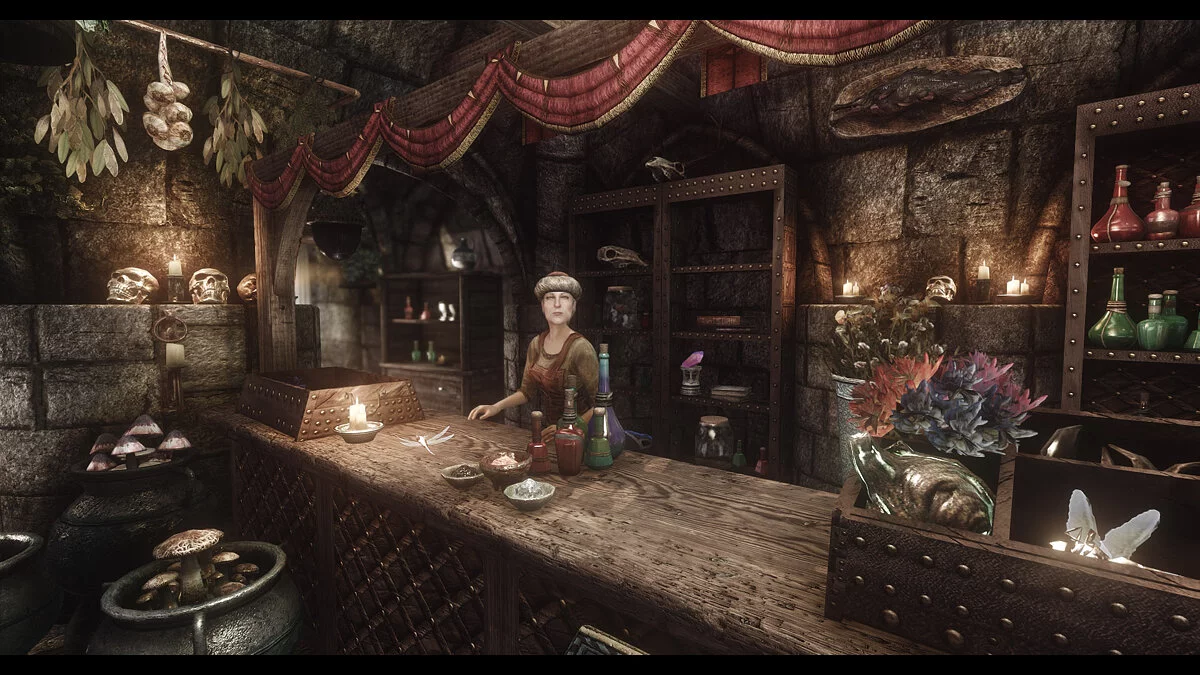 Elder Scrolls 5: Skyrim Special Edition — Улучшенный магазин «Ароматы Анжелины»
