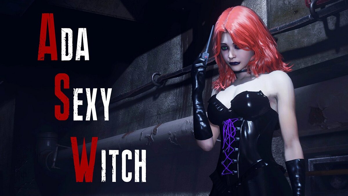 Resident Evil 2 — Ada sexy witch