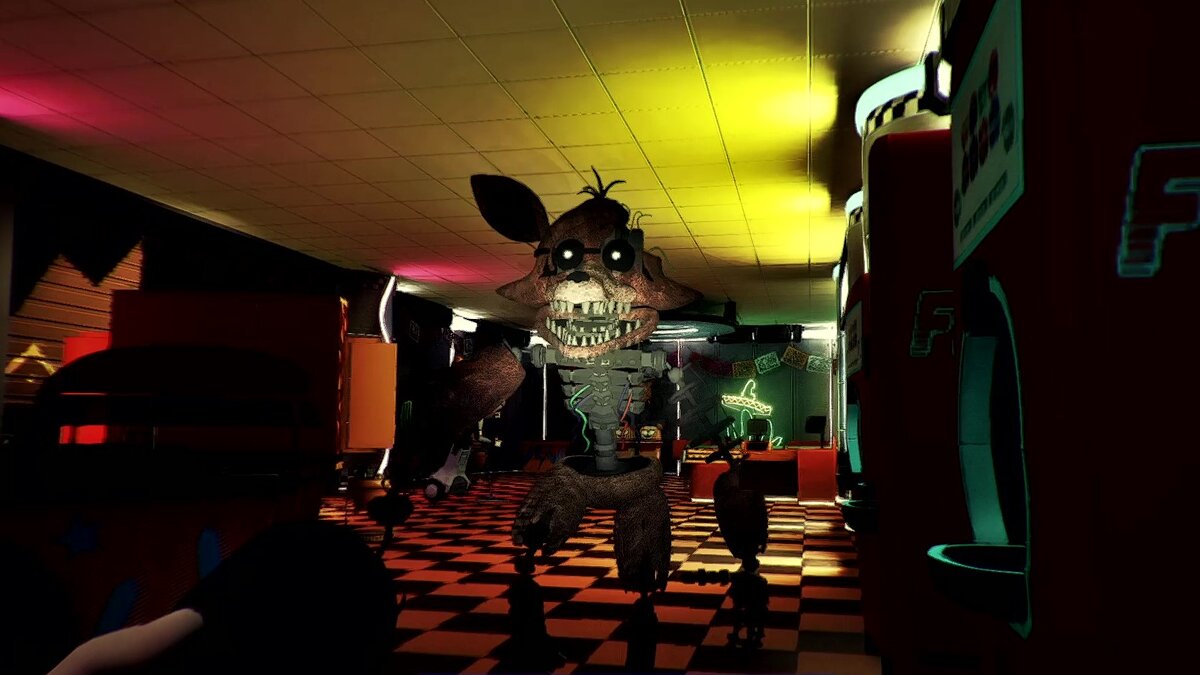 Five Nights at Freddy&#039;s: Security Breach — Ignite Foxy instead of Roxy