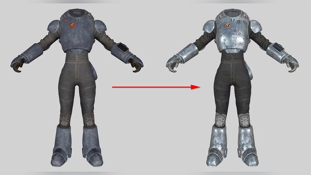 Fallout 4: Game of the Year Edition — WaterSlide in Outfit Studio