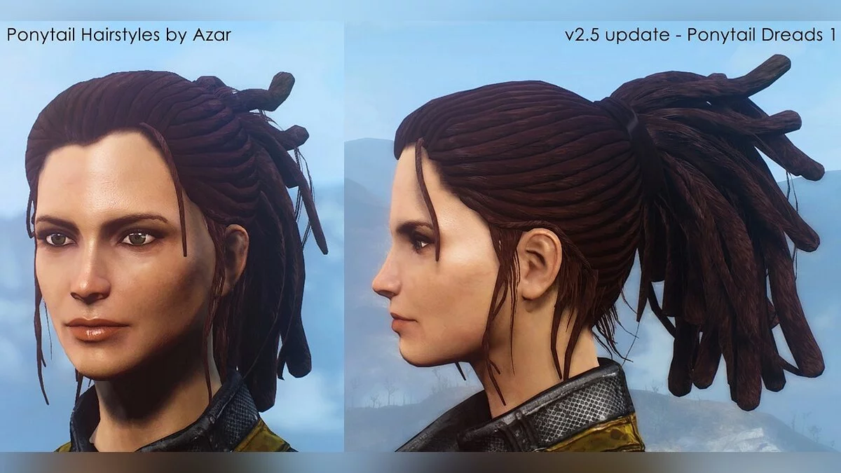 Fallout 4: Game of the Year Edition — Ponytail Hairstyles