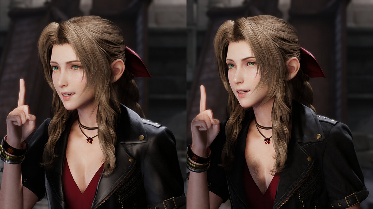 Final Fantasy VII Remake — Leather jacket for Iris