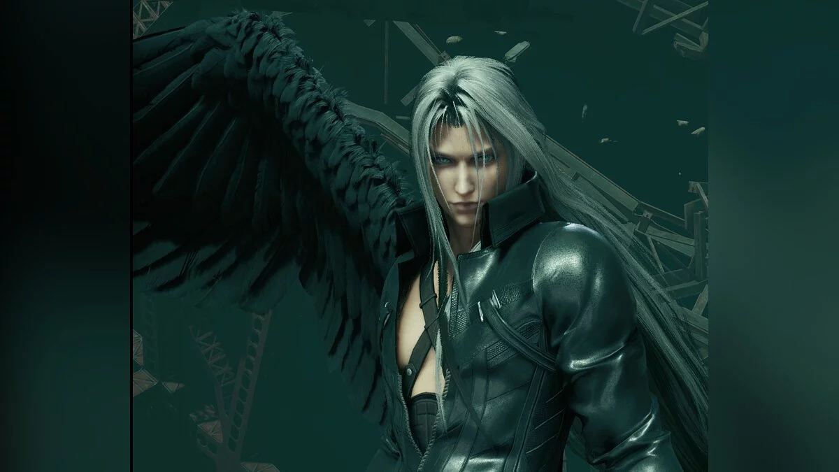 Final Fantasy VII Remake — Sephiroth sin hombreras